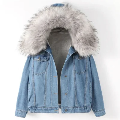 veste en denim pour femme