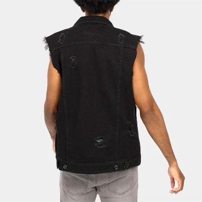 veste cowboy western noire